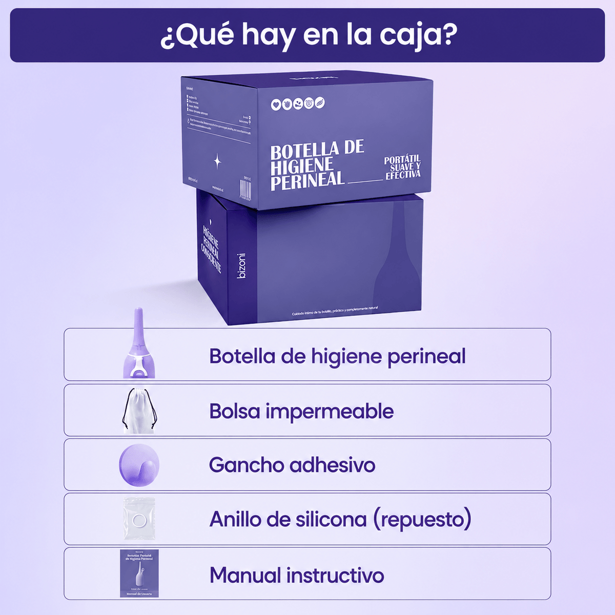 Pack Higiene Total | Bidet para W.C + Bidet Portátil