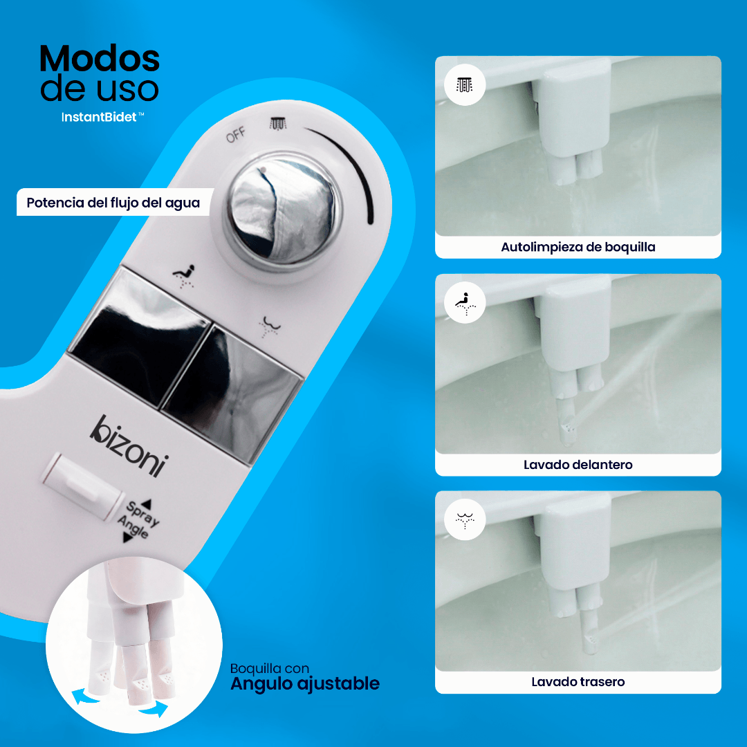 Pack Doble InstantBidet: Tu Baño + El de Visitas