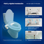 InstantBidet Bizoni®️ — Adaptador Bidet de Alta Precisión para Inodoros