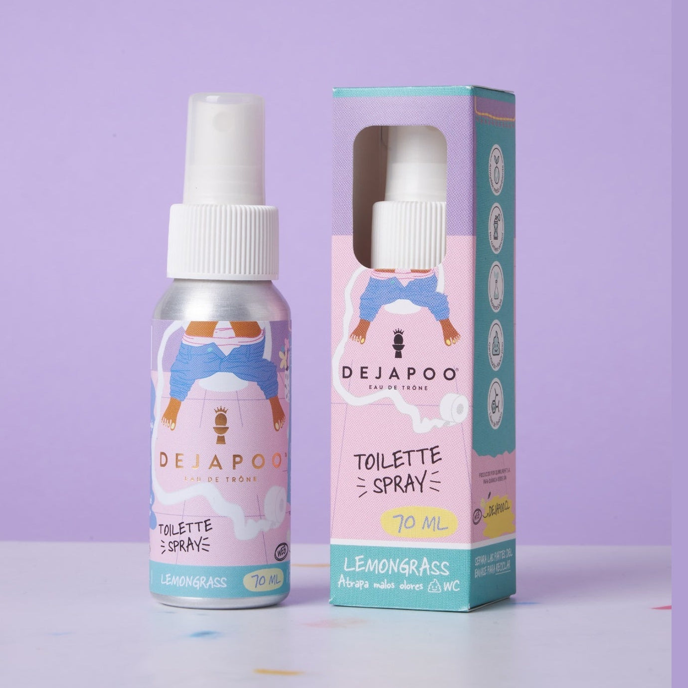 Spray de Baño Eliminador de Olores | Dejapoo®