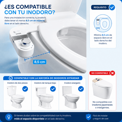 Pack Doble InstantBidet: Tu Baño + El de Visitas