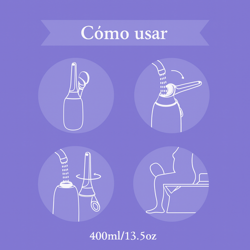 Botella de Higiene perineal / Bidet Manual Bizoni