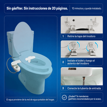 Pack Doble InstantBidet: Tu Baño + El de Visitas