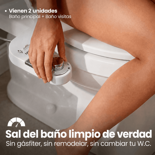 Pack Doble InstantBidet: Tu Baño + El de Visitas
