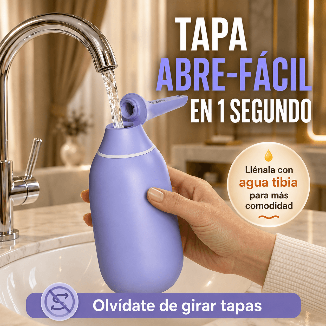 Pack Duo Portátil | Bidet Portátil + Botella de Higiene Femenina