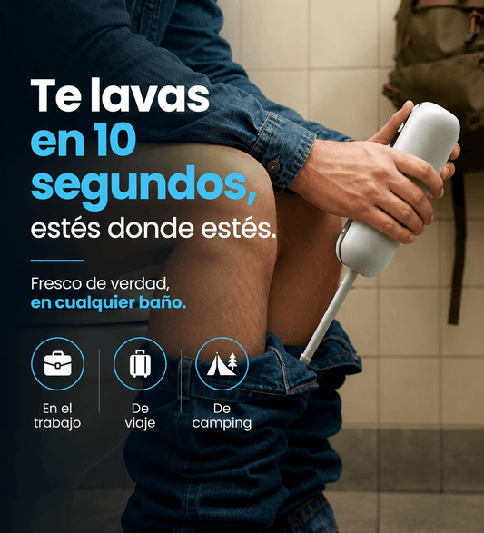 Bidet Portátil Eléctrico | TravelClean Bizoni®