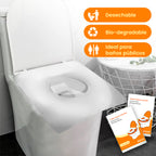 Bizoni SafeSeat™ Cubre Asiento Biodegradable Flushable